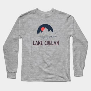 Lake Chelan Washington Outdoor Adventure Nature Long Sleeve T-Shirt